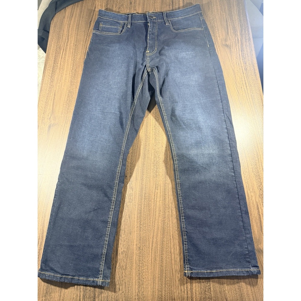 Urban Star Relaxed Fit Jeans Men's 34x30 Dark Wash Straight Leg